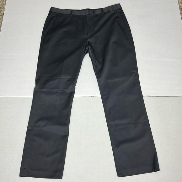 Bonobos Friday Straight Fit Chino Gray Pant Slacks 38/32 - Picture 2 of 6